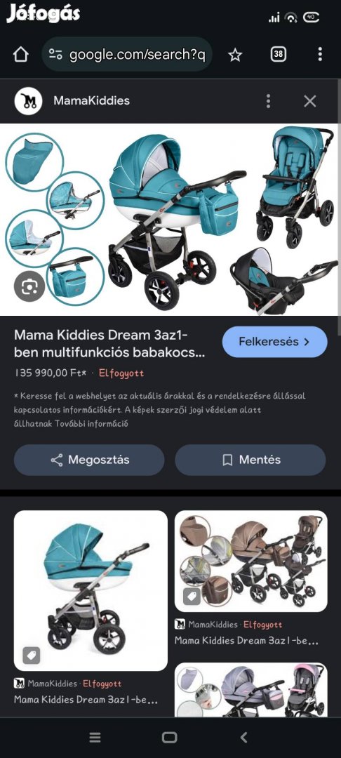 Mama Kiddies Dream 3in1 - az igazi terepjáró babakocsi 