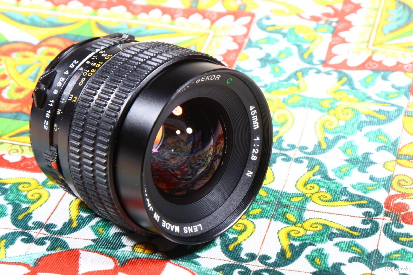 Mamiya 2.8 45mm 645 sekor C objektív 