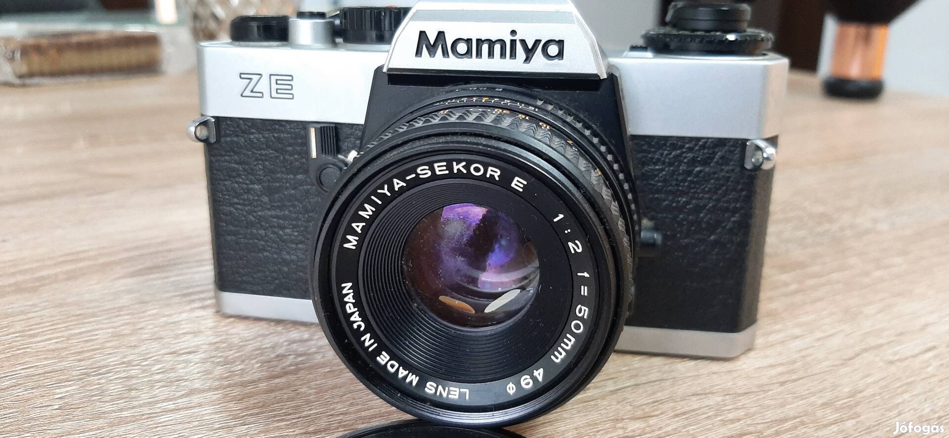 Mamiya ZE + 50/F2 működik