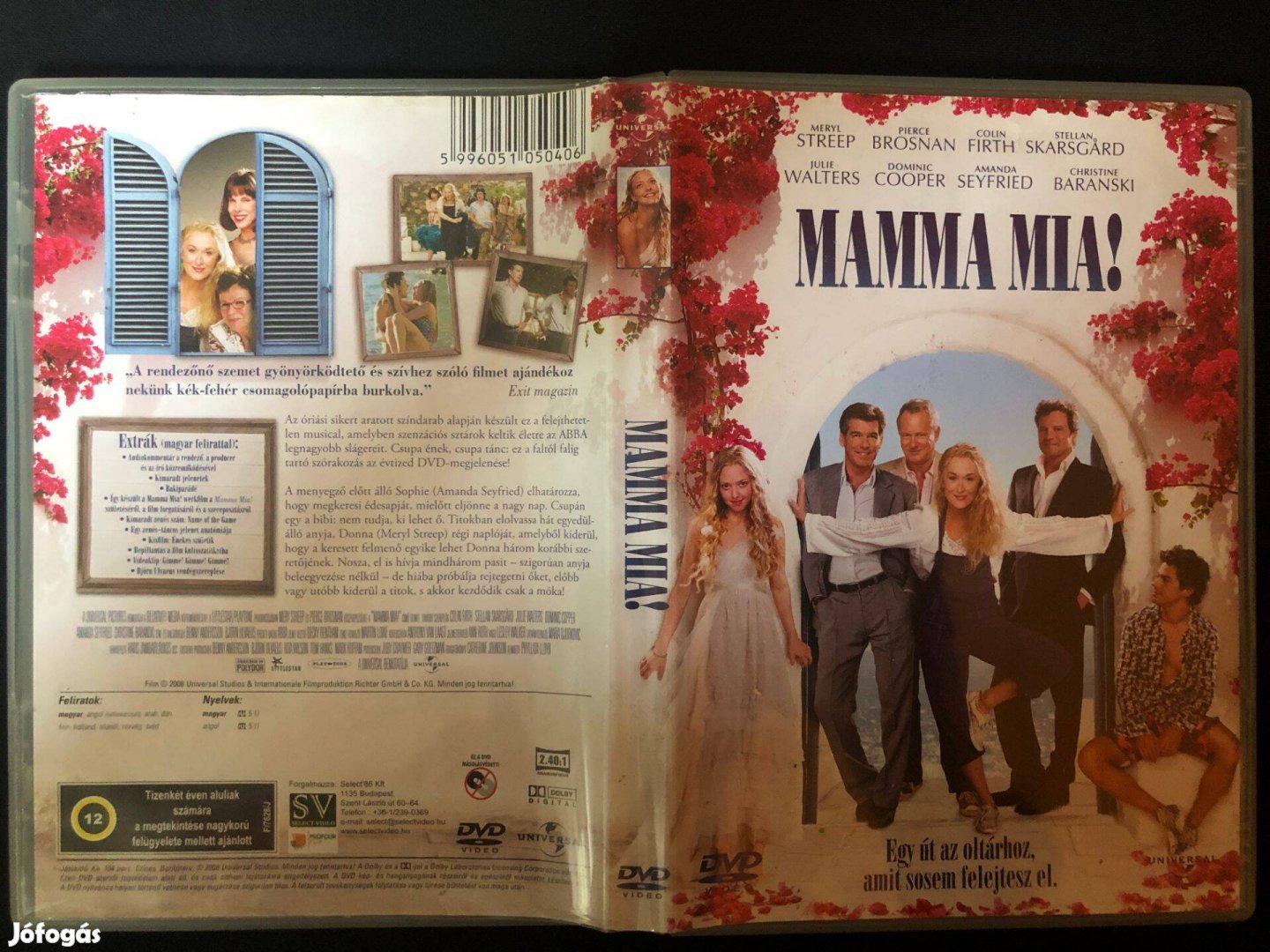 Mamma Mia DVD (díszdobozos, Pierce Brosnan, Meryl Streep)