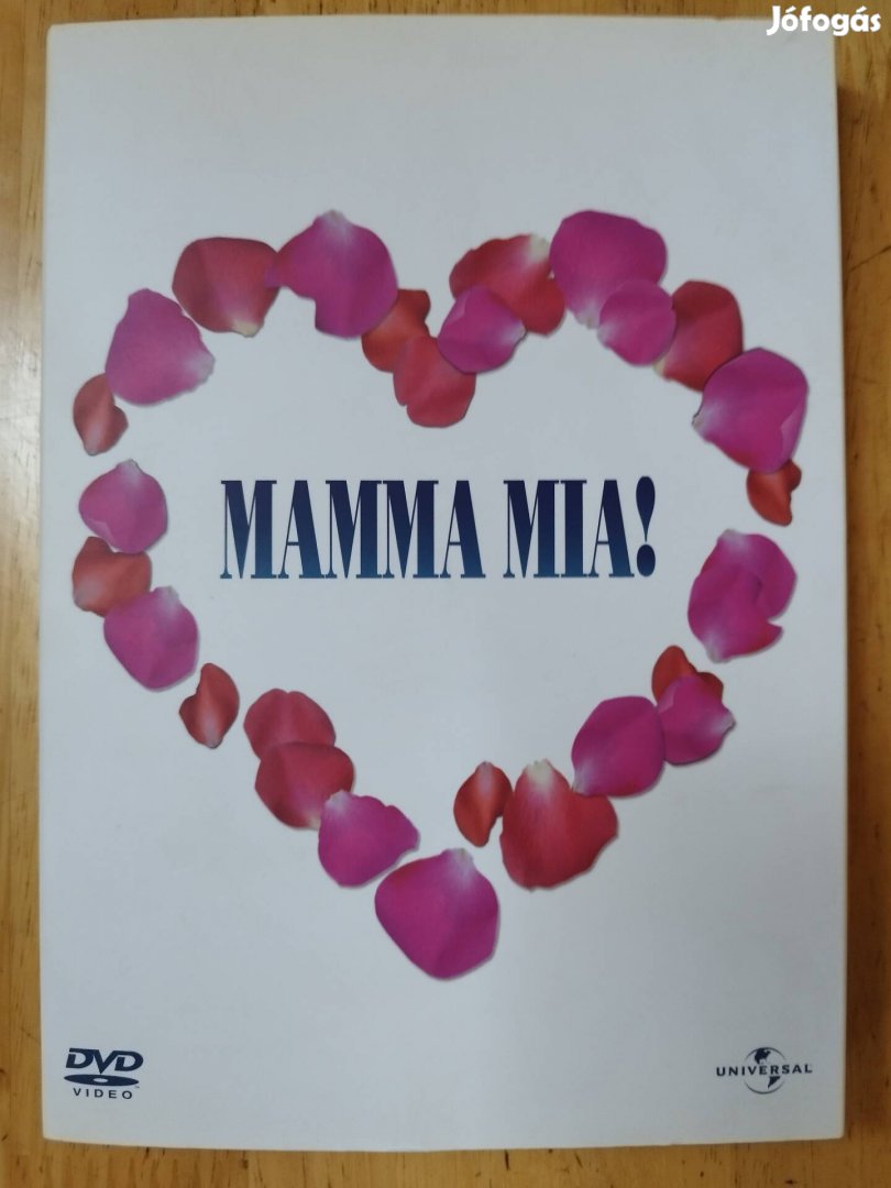 Mamma Mia újszerű dvd Pierce Brosnan - Meryl Streep 