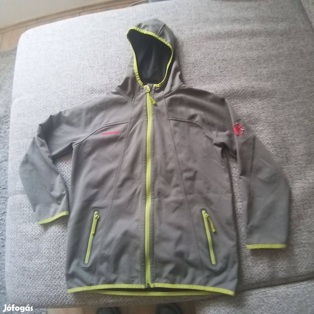 Mammut Soft Shell kapucnis kamasz KABÁT Méret-164-XS-S