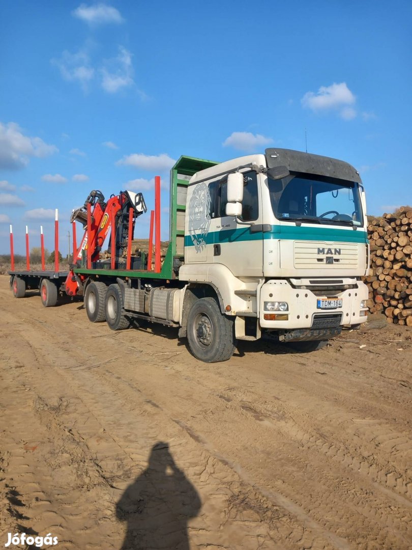 Man Tga 6x6 darus teherautó!