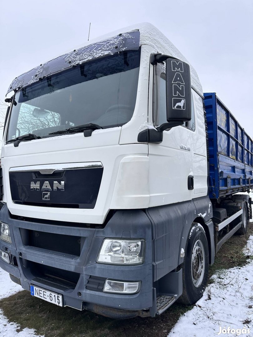 Man tgx 26.460 gabonás billencs Scania volvo 