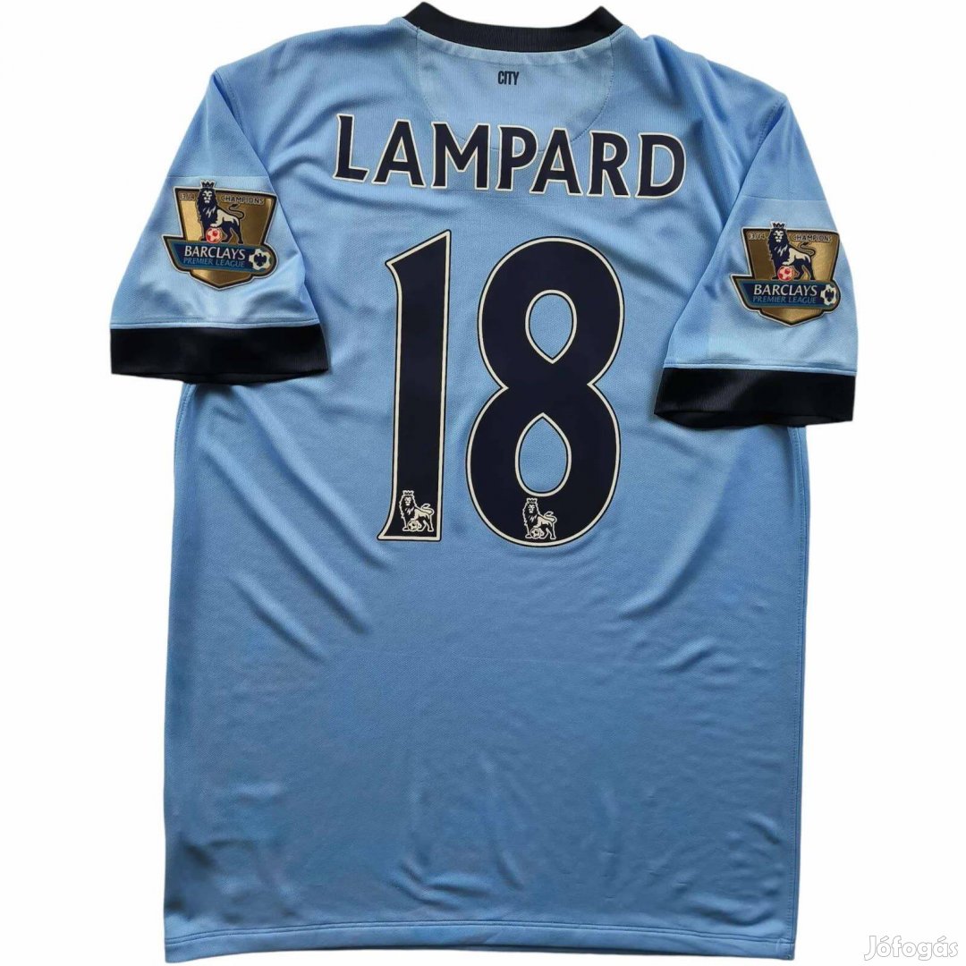 Manchester City 2014-15 Nike hazai Frank Lampard foci mez L-es