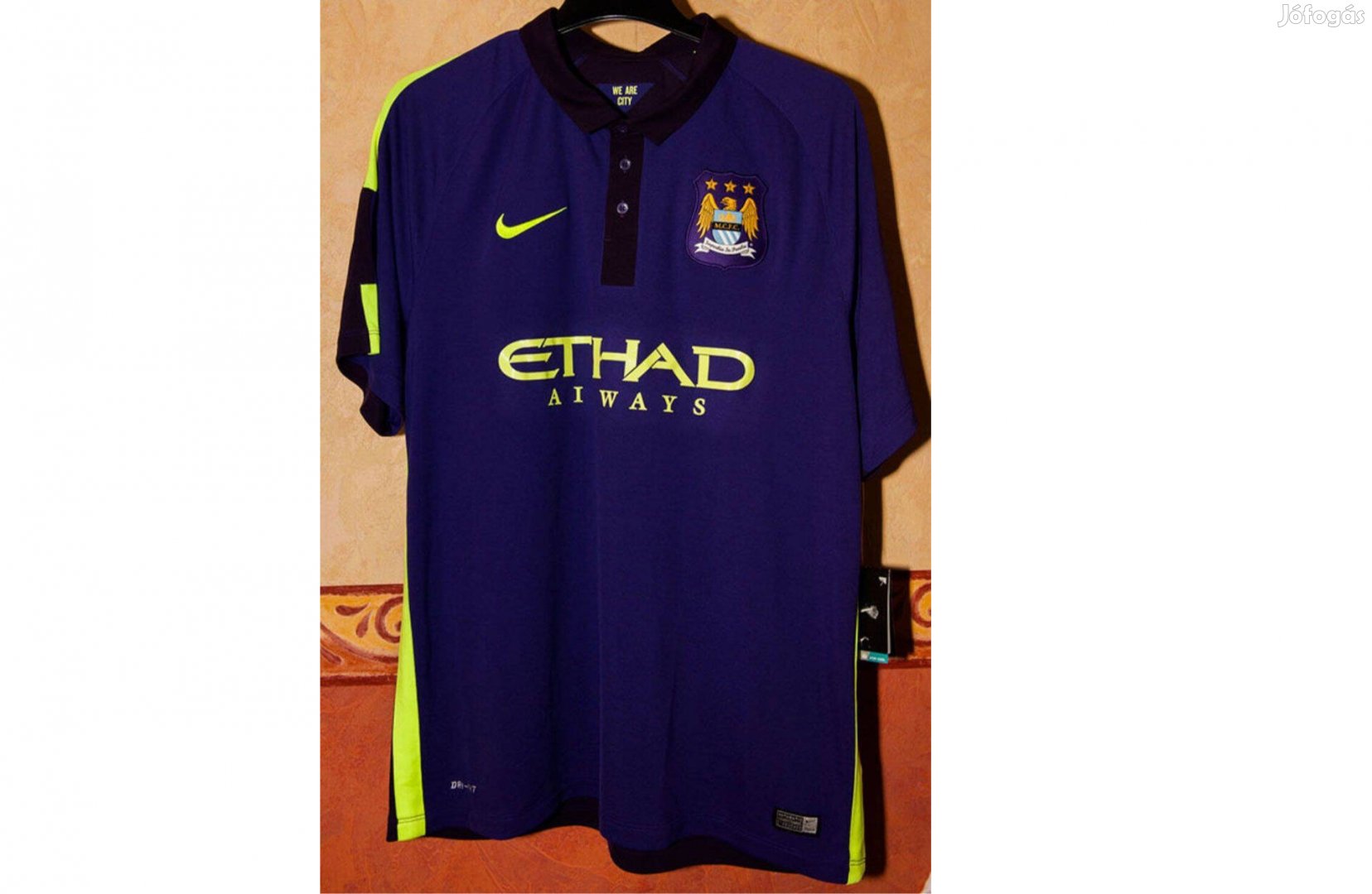 Manchester City eredeti Nike lila focimez (új, címkés) XL-es