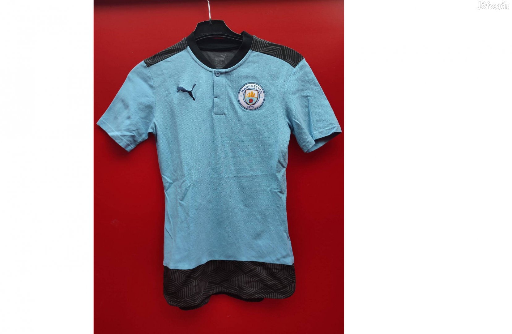 Manchester City eredeti Puma női kék póló (XS-es)