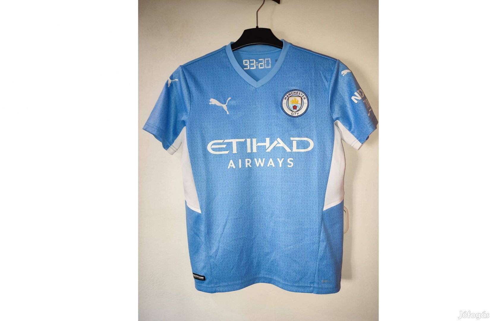 Manchester City eredeti Puma világoskék gyerek mez 164
