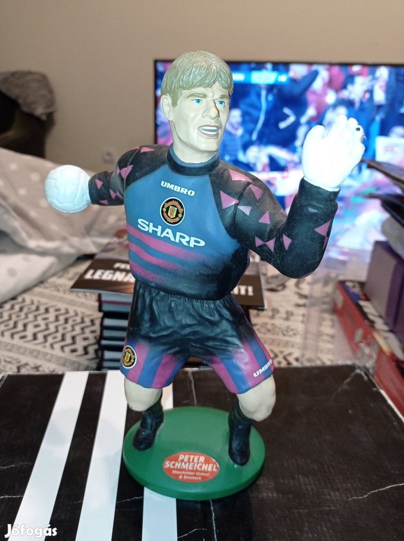 Manchester United Peter Schmeichel figura szobor