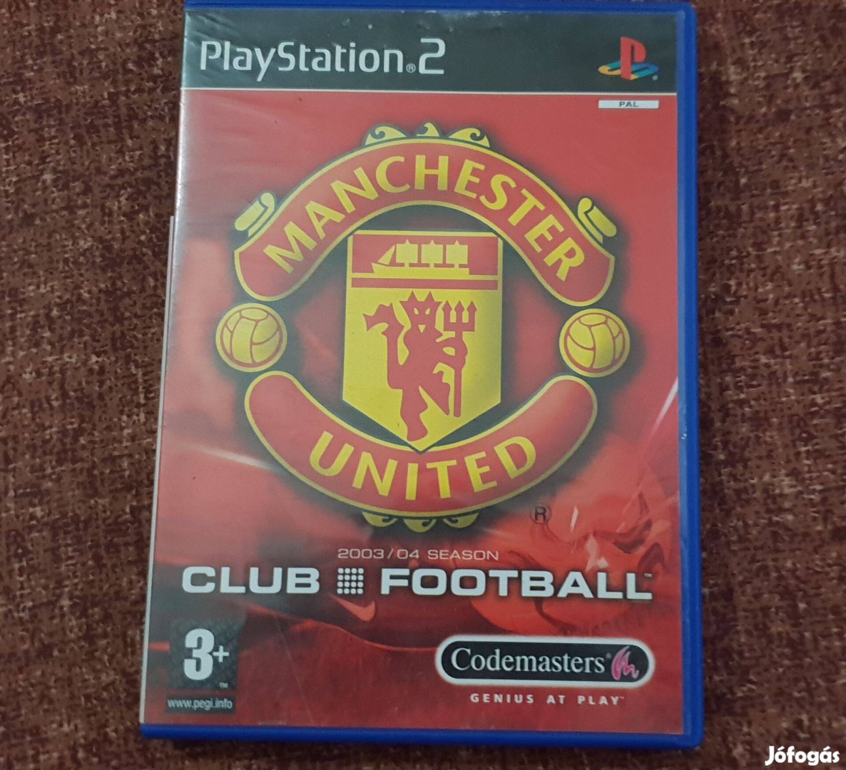 Manchester United Playstation 2 eredeti lemez ( 3000 Ft )