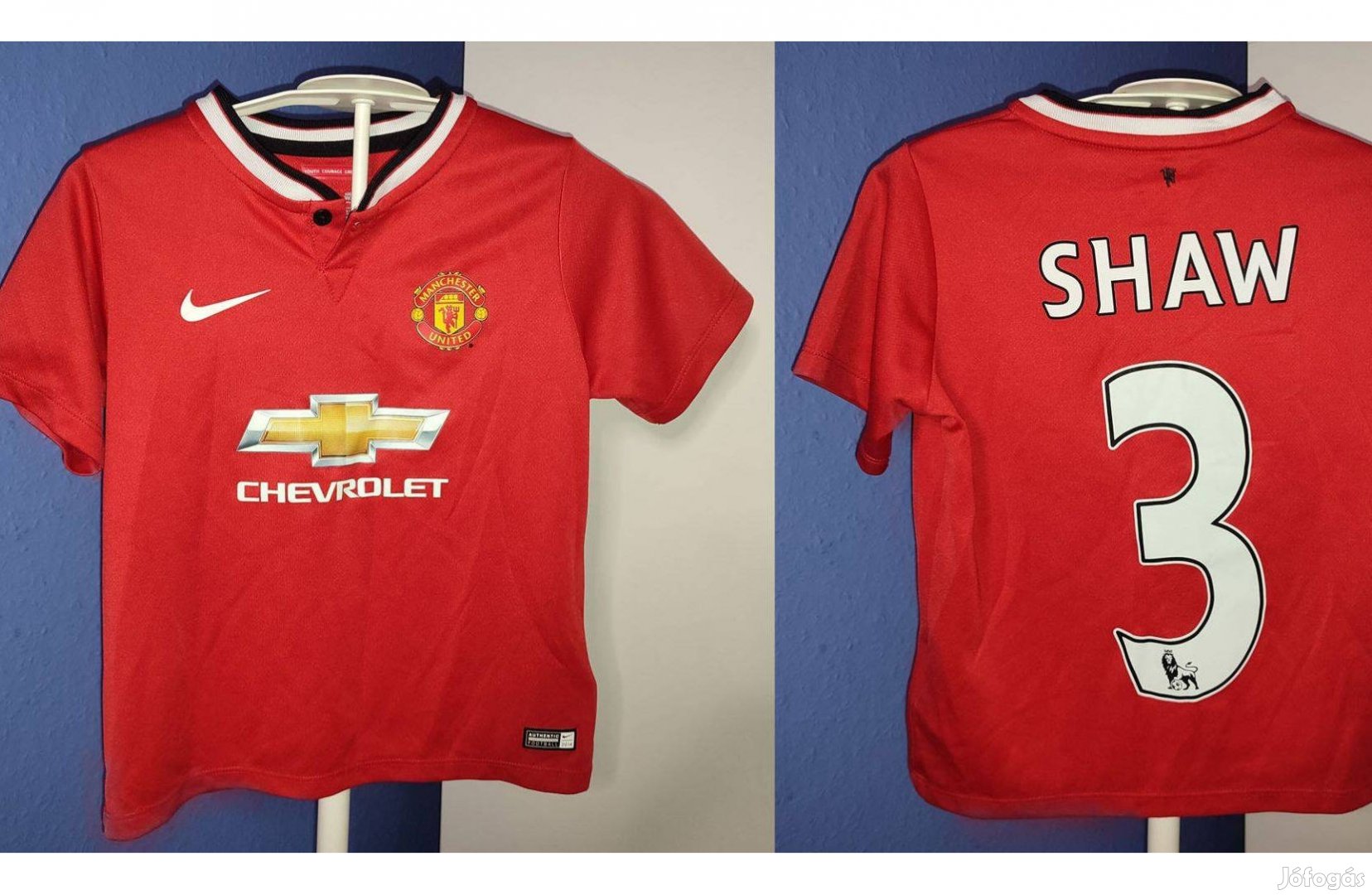 Manchester United - Luke Shaw eredeti Nike 2014-es gyerek mez