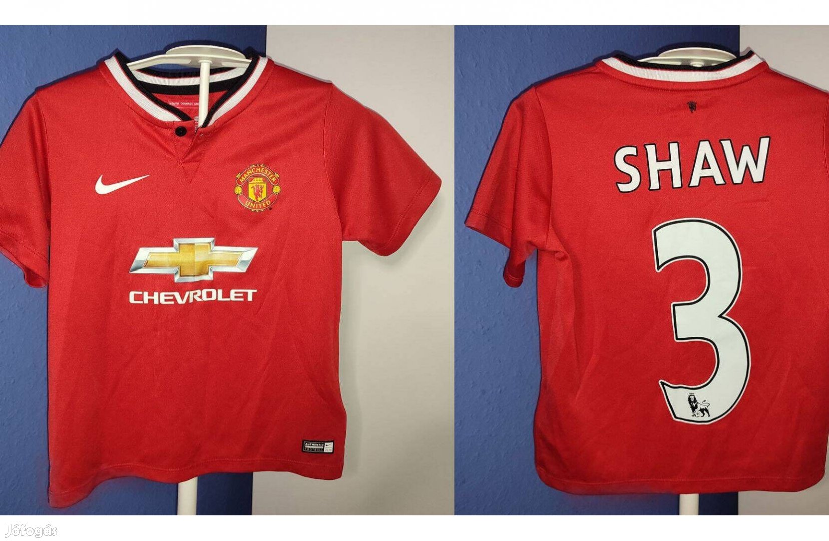 Manchester United - Luke Shaw eredeti Nike 2014-es gyerek mez