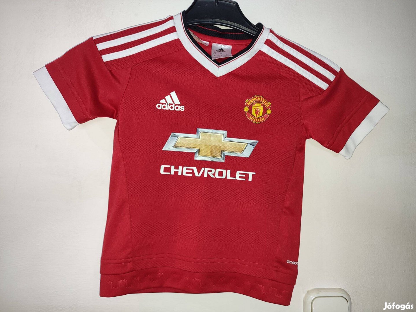 Manchester United eredeti adidas 2015 piros gyerek mez (110)