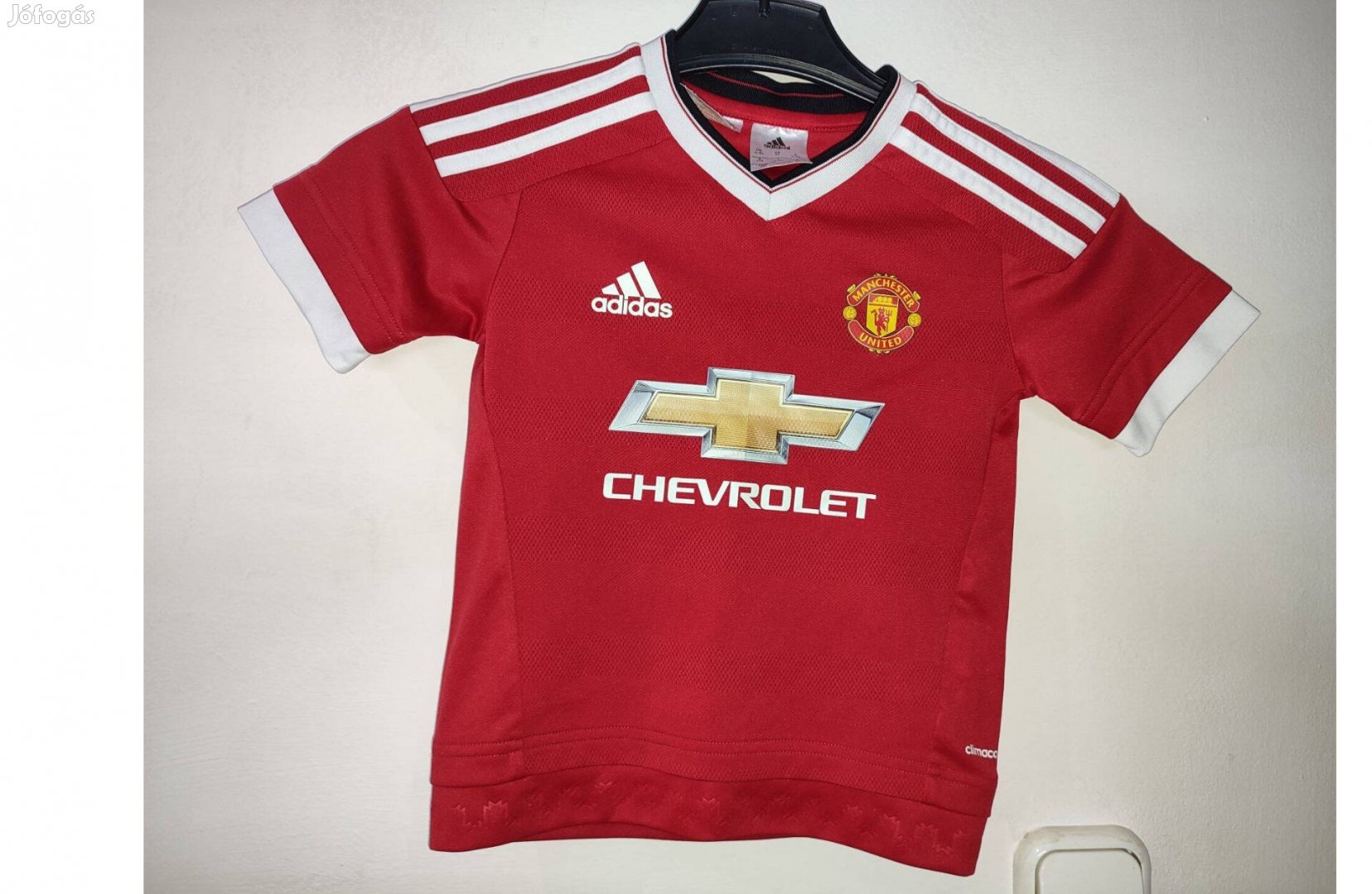 Manchester United eredeti adidas 2015 piros gyerek mez (110)