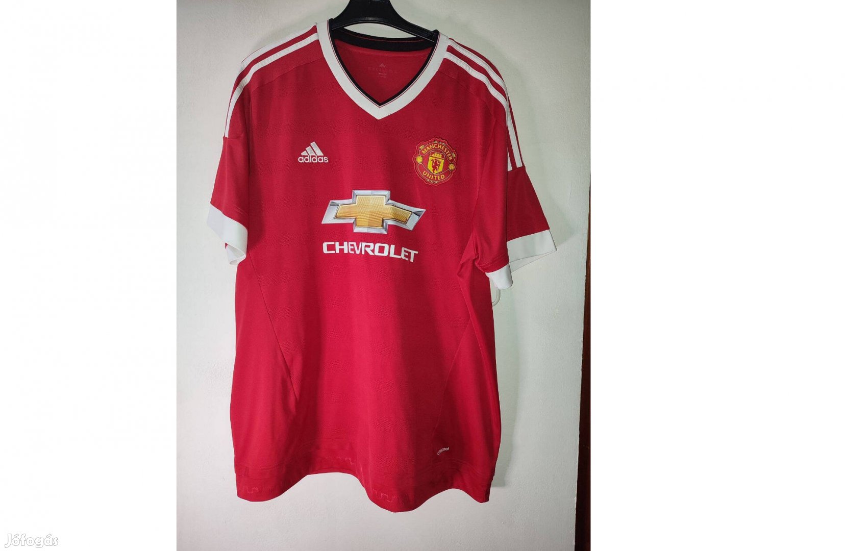 Manchester United eredeti adidas 2015 piros mez (2XL)