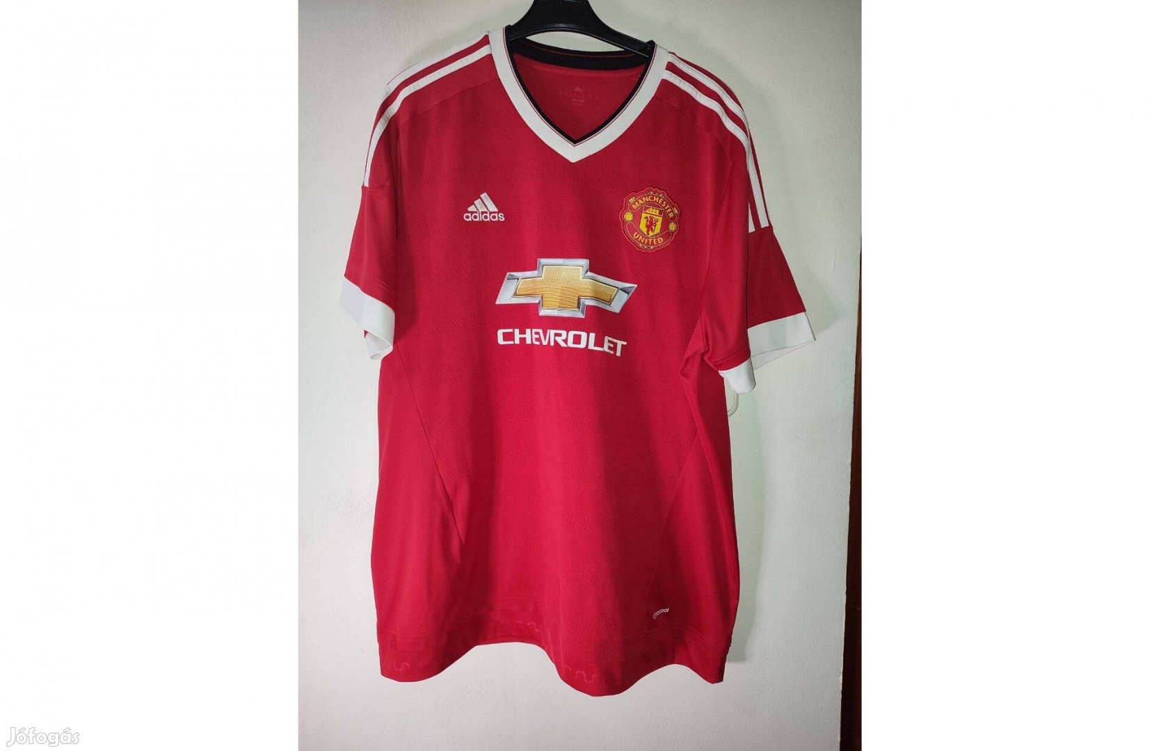 Manchester United eredeti adidas 2015 piros mez (2XL)