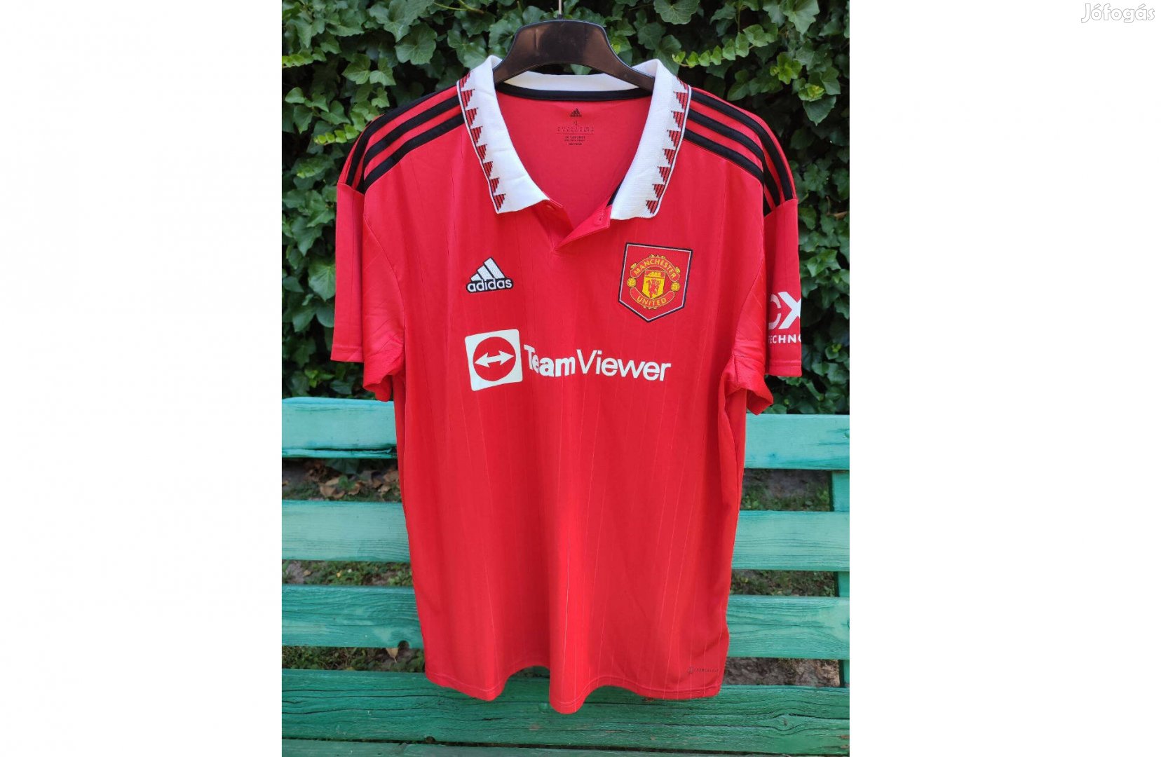 Manchester United eredeti adidas 2022-23 piros mez (XL)