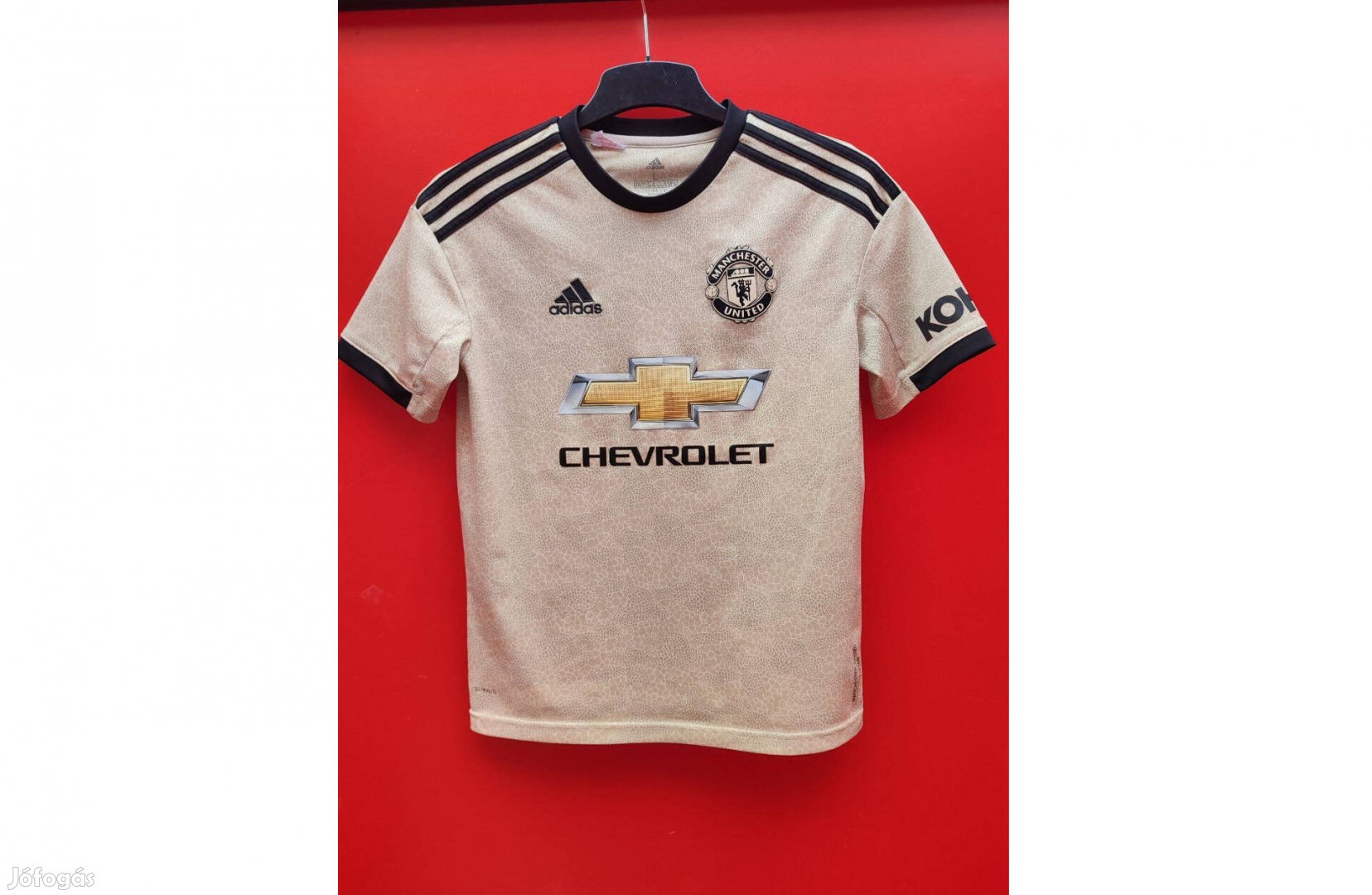 Manchester United eredeti adidas arany 2019 gyerek mez L,