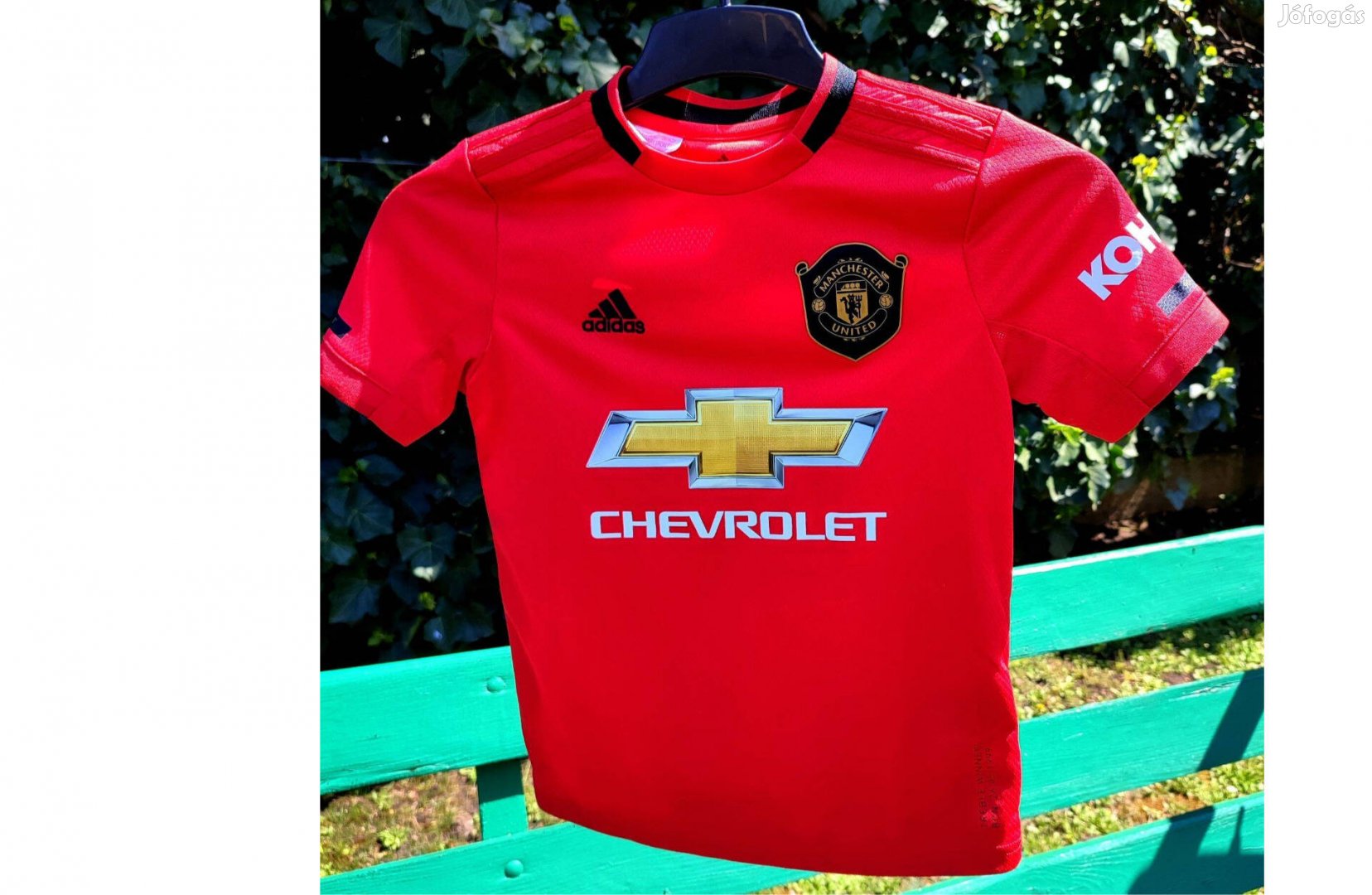 Manchester United eredeti adidas centenáriumi gyerek mez (S, 140)