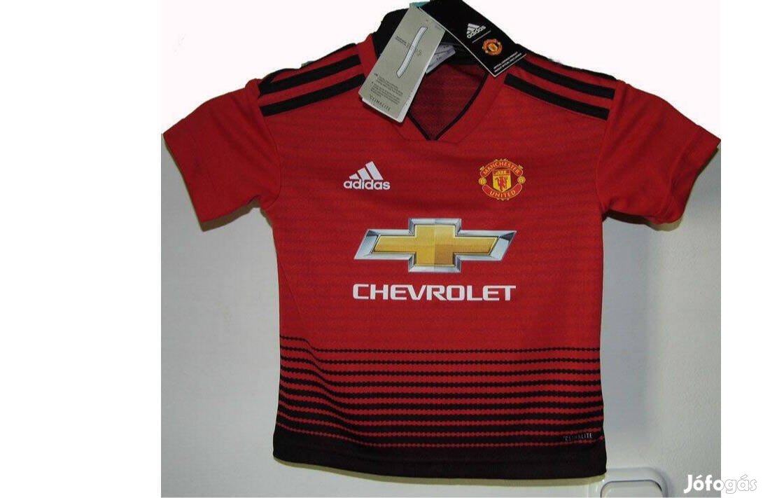 Manchester United eredeti adidas gyerek 104-es mez (Uj)