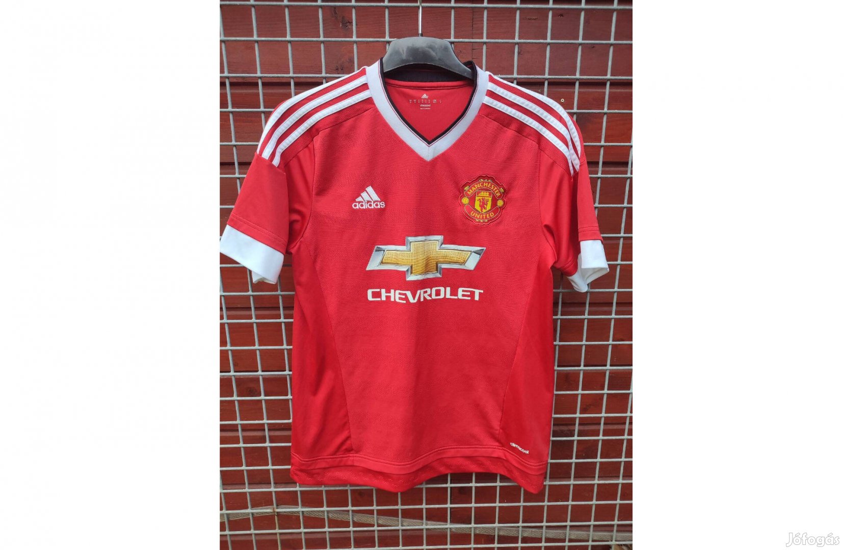 Manchester United eredeti adidas piros 2015 mez (M)