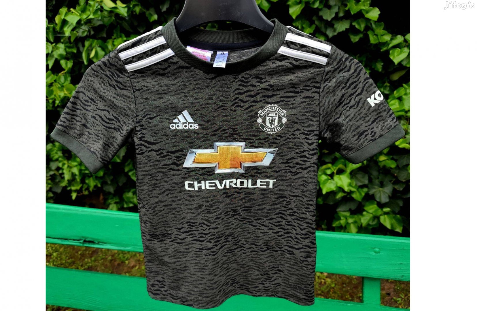 Manchester United eredeti adidas zöld gyerek mez (116)