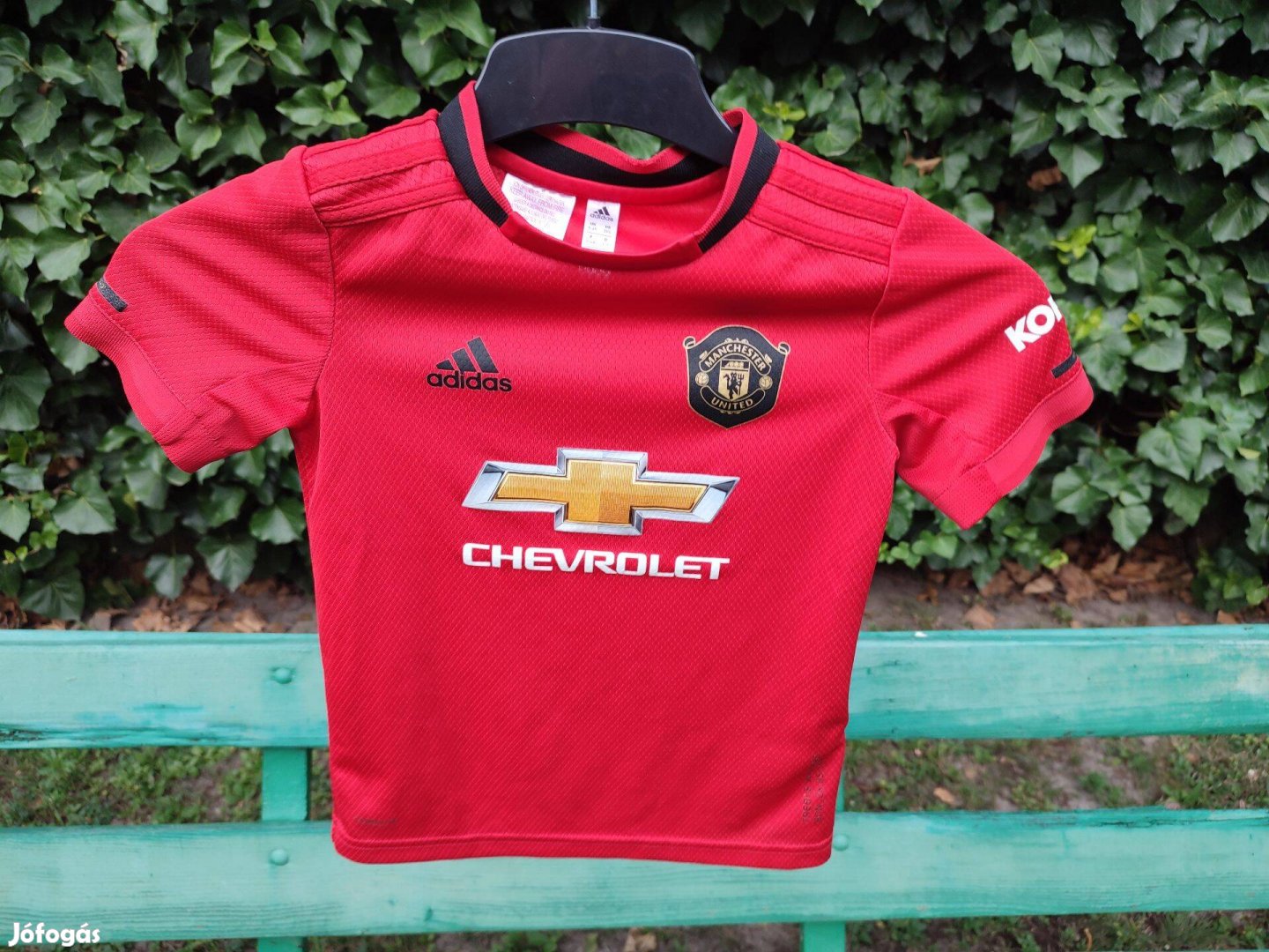 Manchester United eredeti piros adidas centenáriumi gyerek