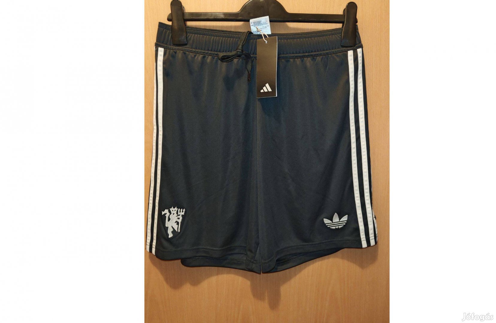 Manchester United eredeti sötétszürke adidas 2024-25 rövid