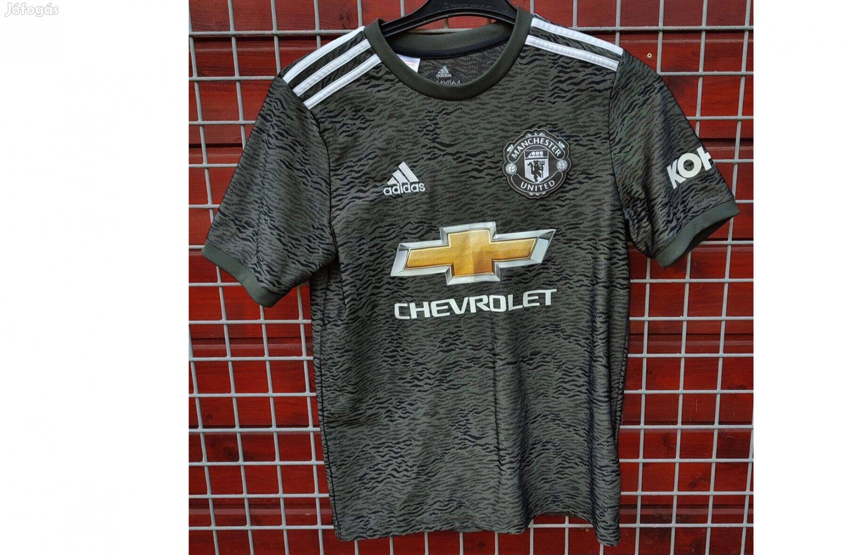 Manchester United eredeti sötétzöld adidas 2020-21-es
