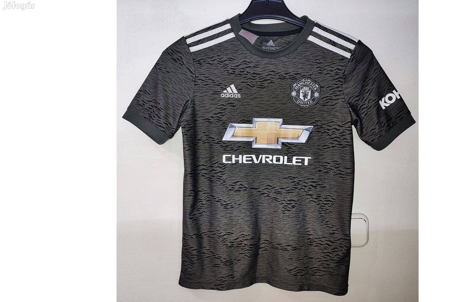 Manchester United eredeti zöld adidas 2020-as gyerek mez 152