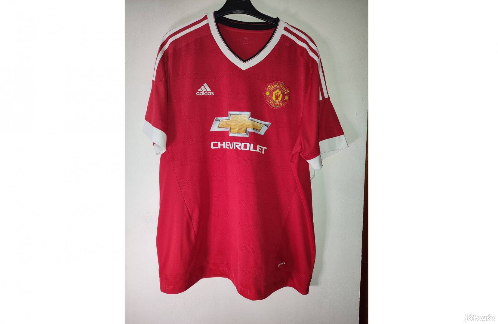 Manchester United piros eredeti adidas 2015 mez (2XL)