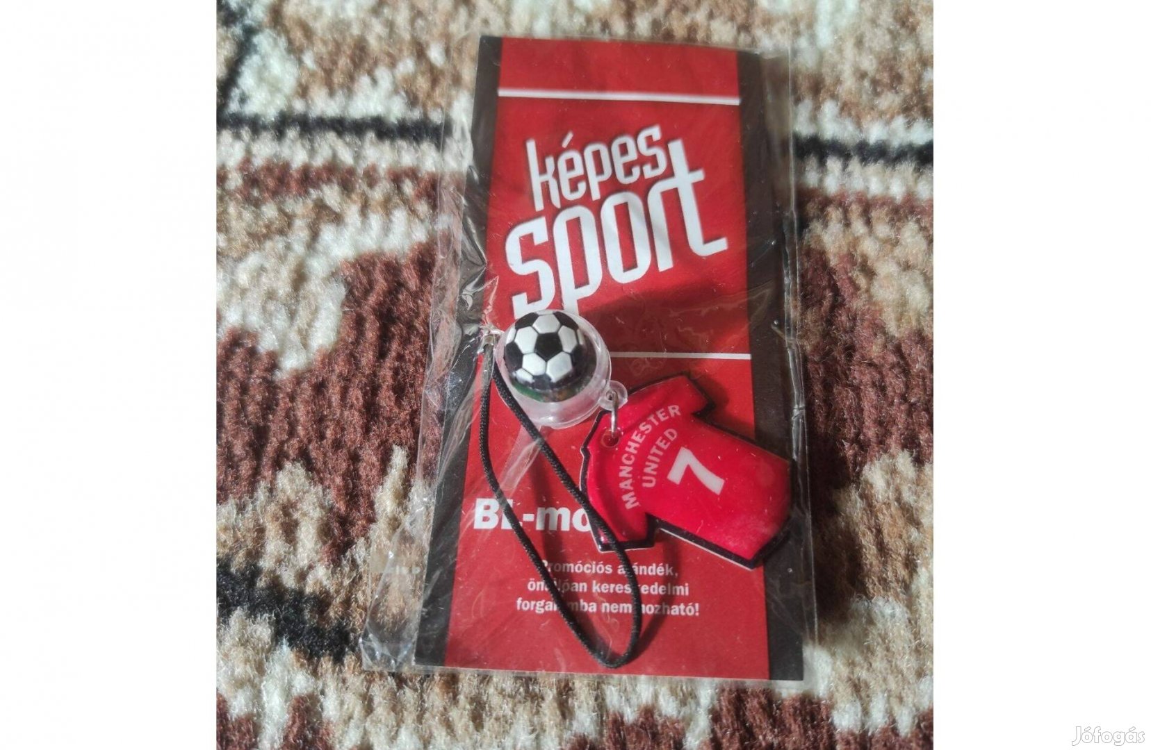 Manchester United rajongói kulcstartó mobilfüggő