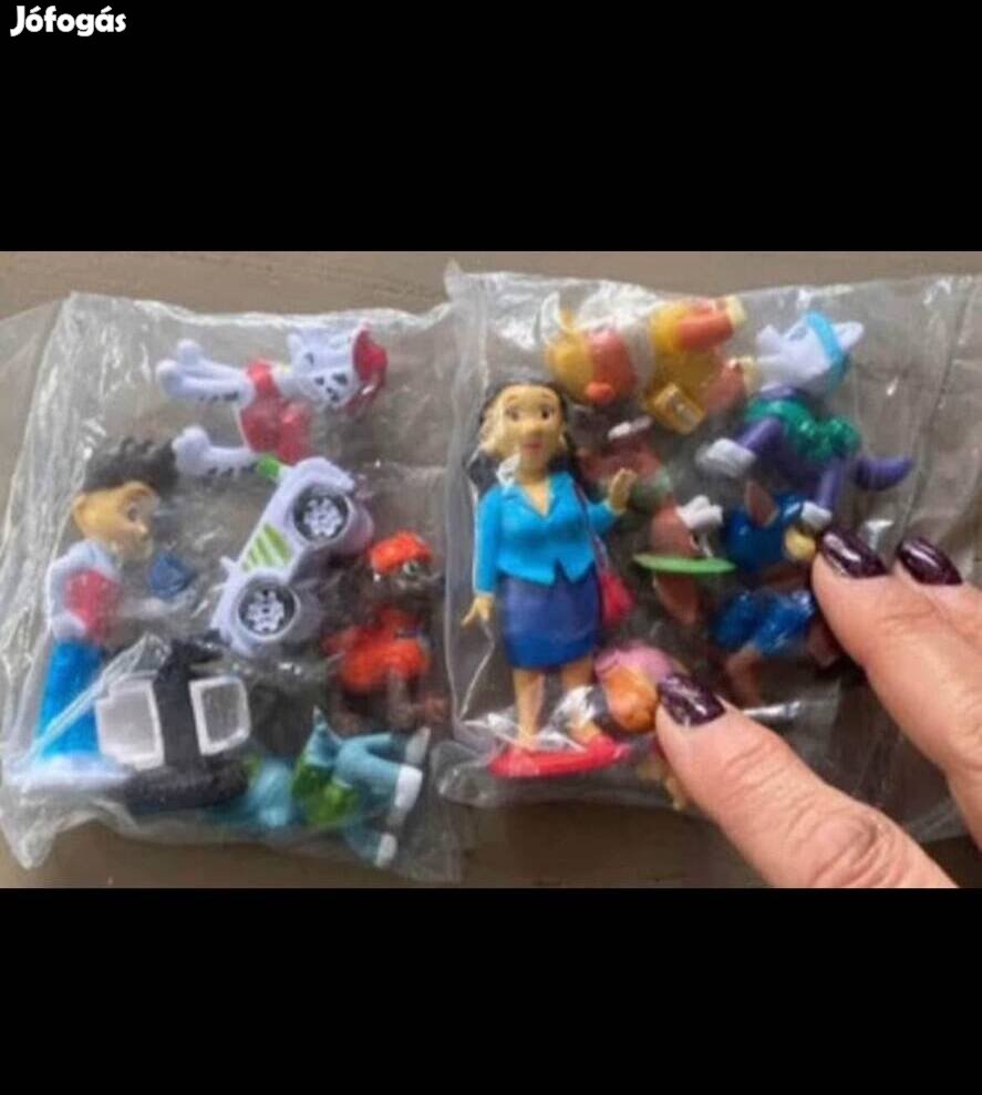 Mancs Őrjárat 12 db mini figura Tortadísznek is