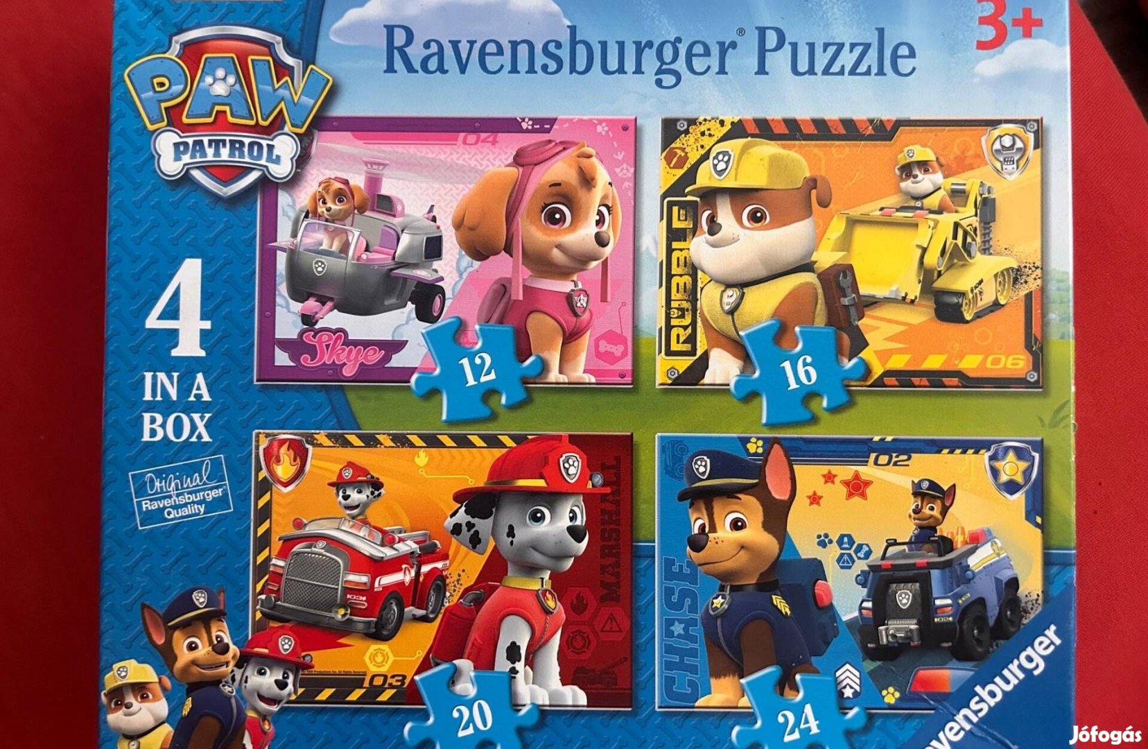 Mancs Őrjárat 4 puzzle 3+