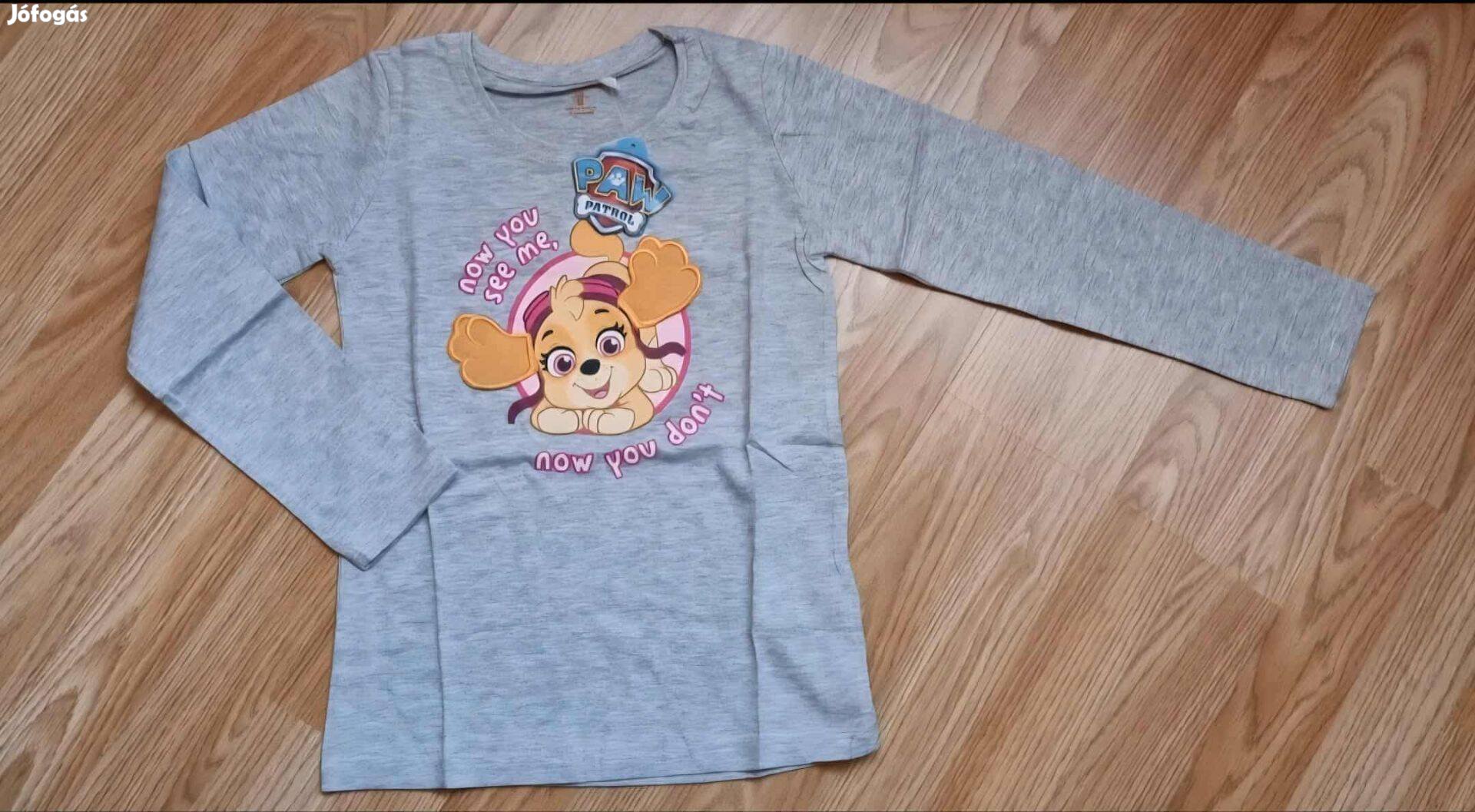 Mancs őrjárat Sky mintás füles hosszú ujjú póló