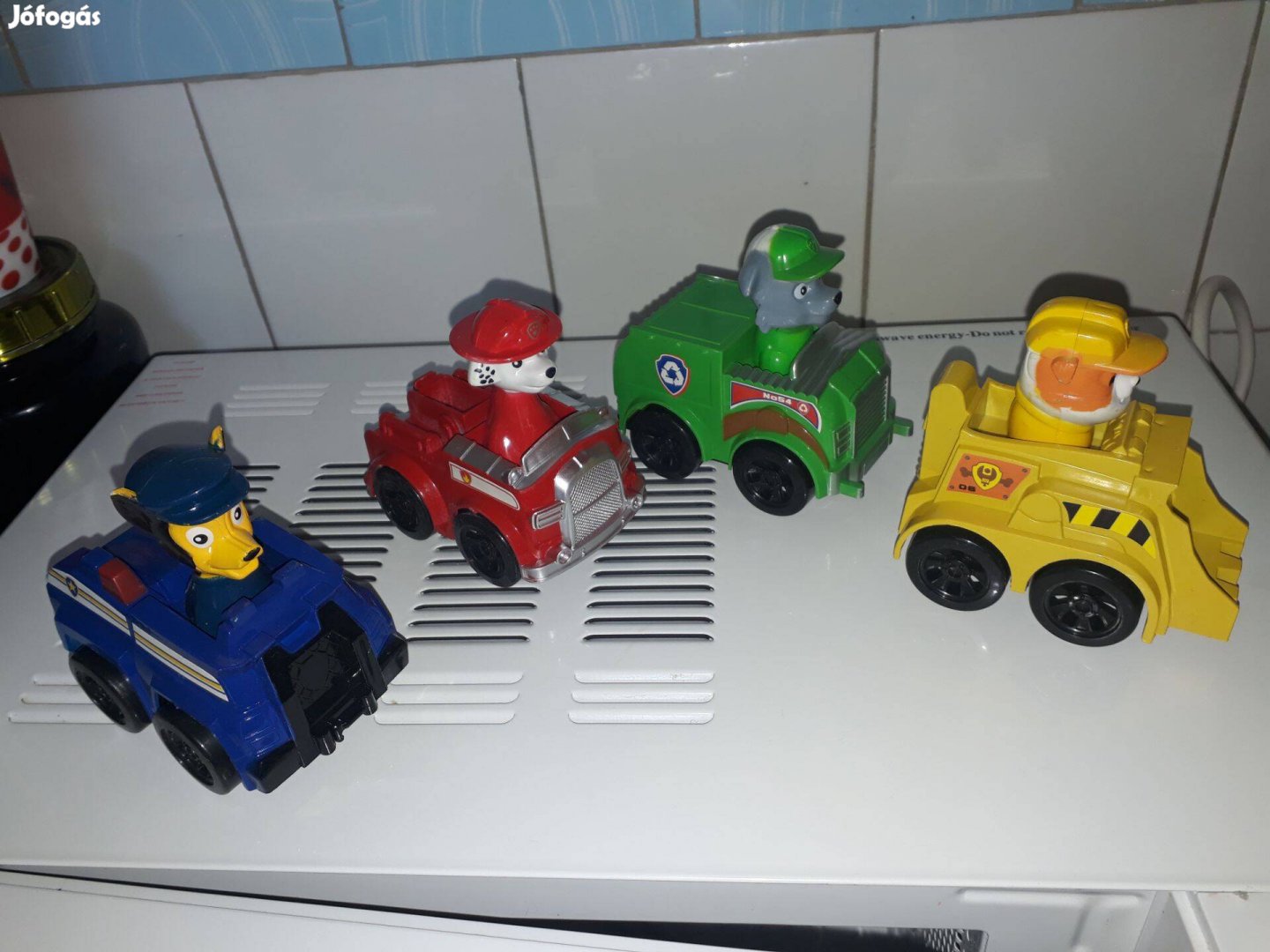 Mancs őrjárat kutya autóban 12 cm
