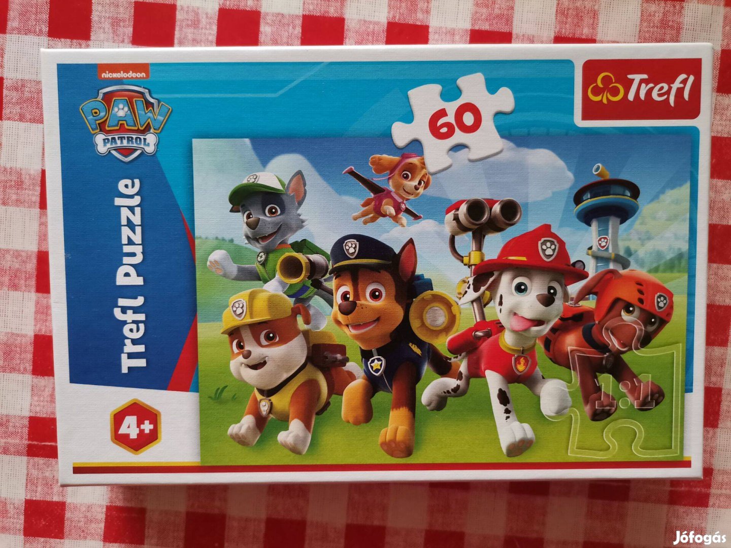 Mancs őrjárat puzzle 60dbos 4+