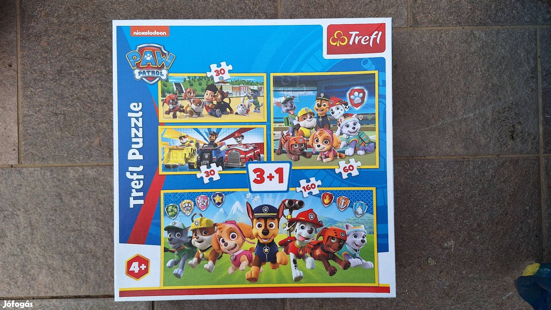 Mancs őrjárat puzzle, kirakó