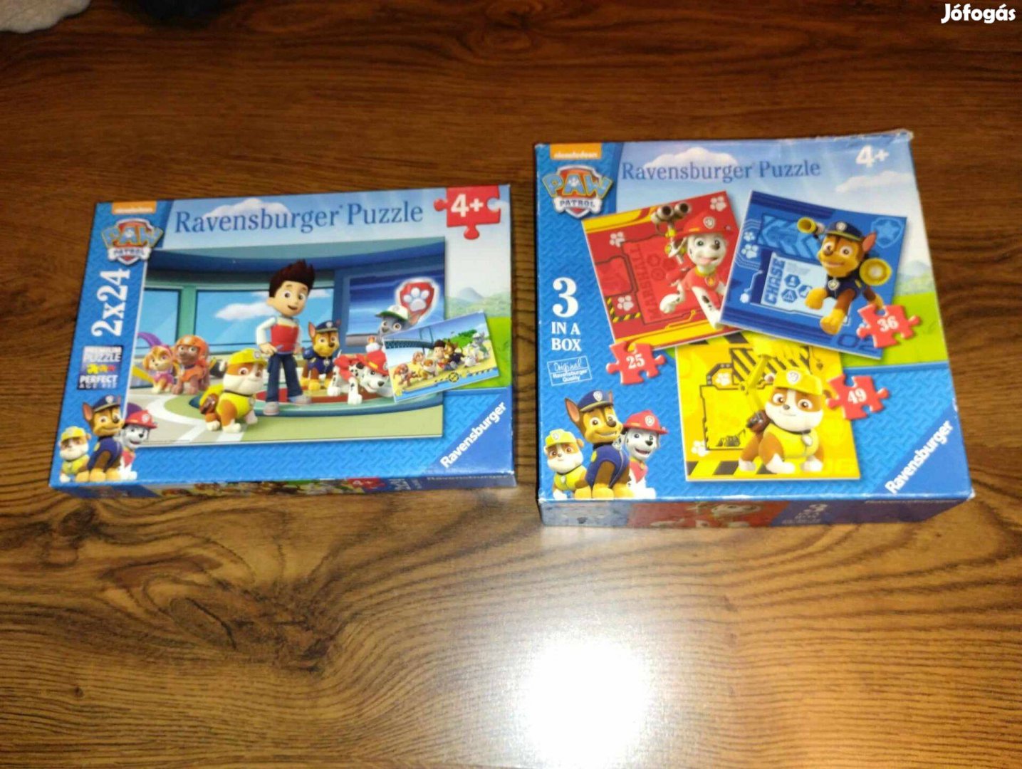 Mancsőrjárat puzzle 2 doboz egyben