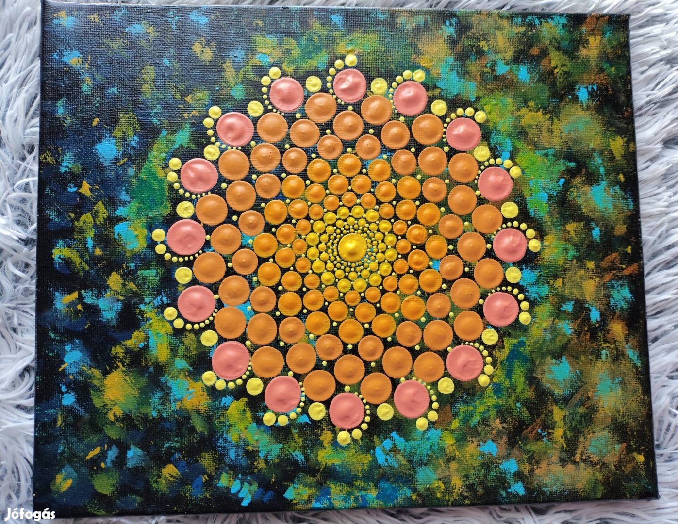 Mandala 25x30 cm.
