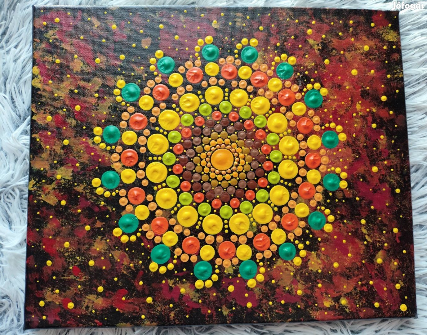 Mandala 25x30 cm.