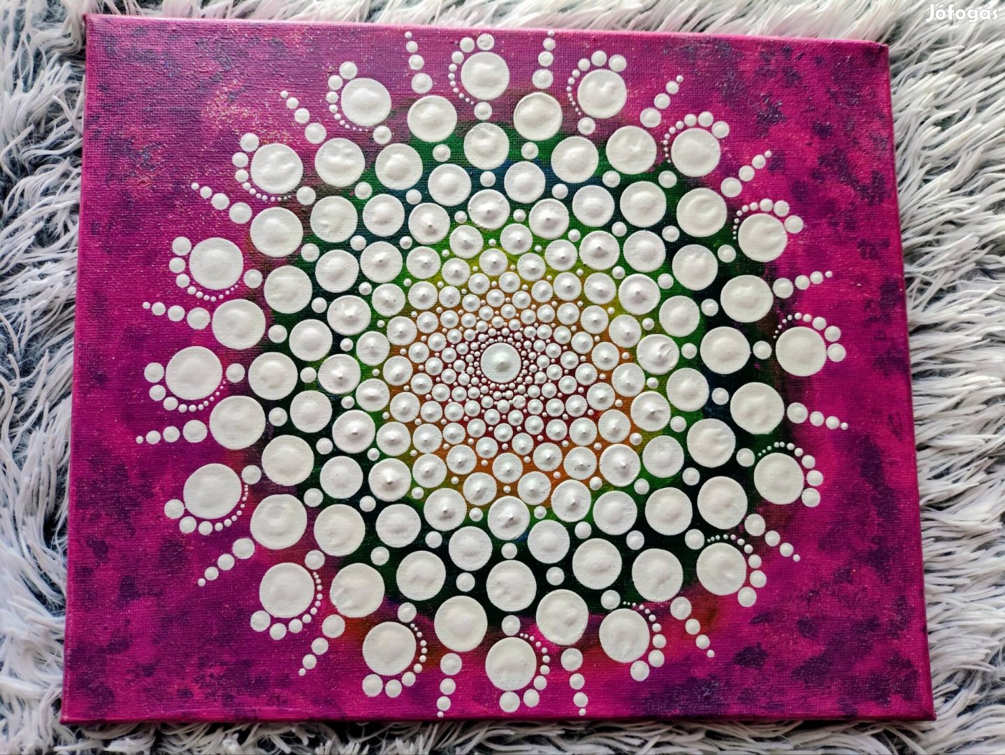 Mandala 25x30 cm.