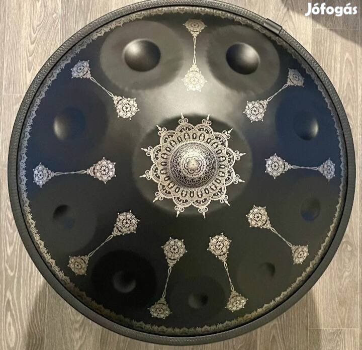 Mandala Handpan, 10 hang, 432Hz, D-kurd 