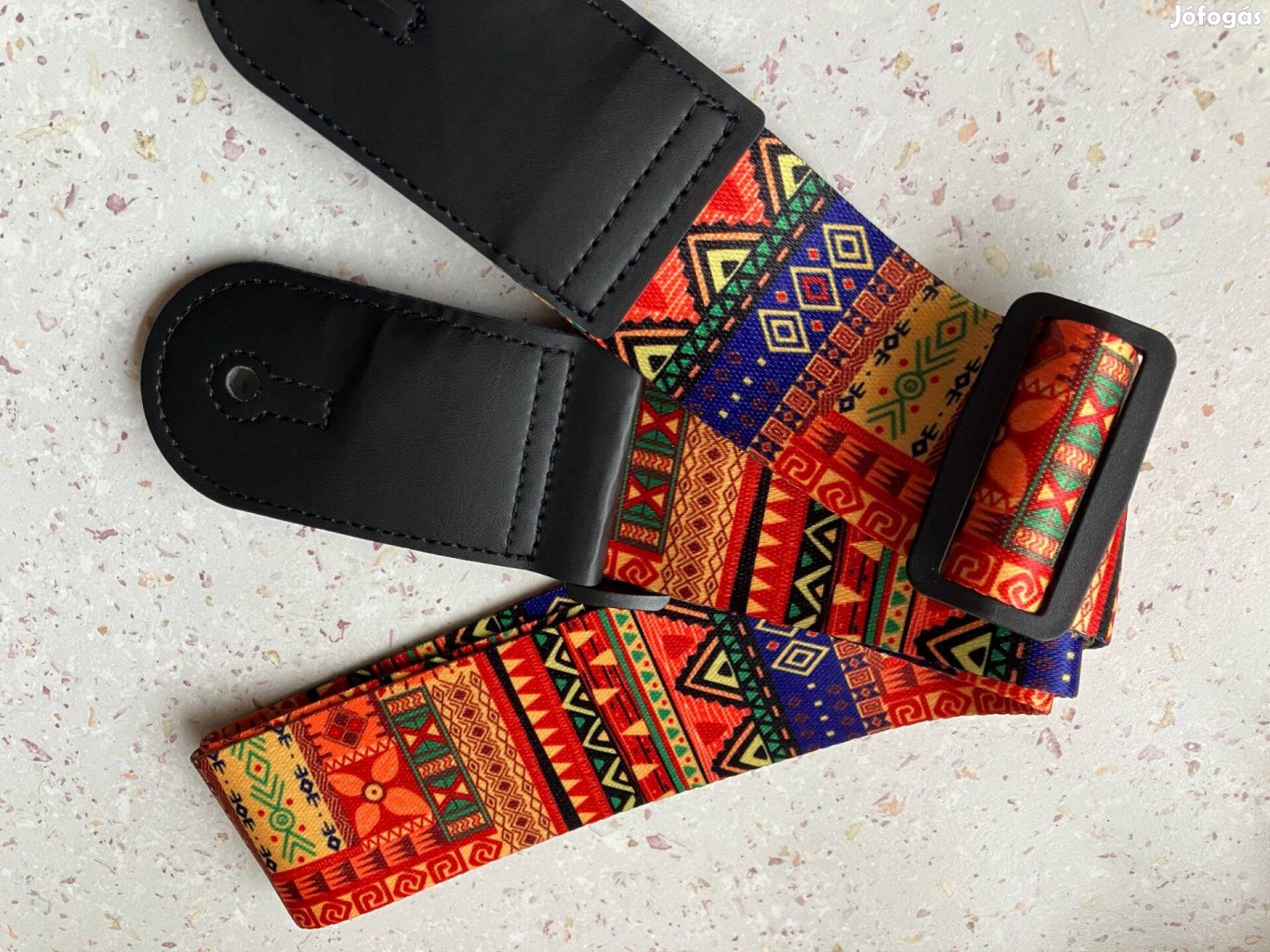 Mandala mintás gitár heveder