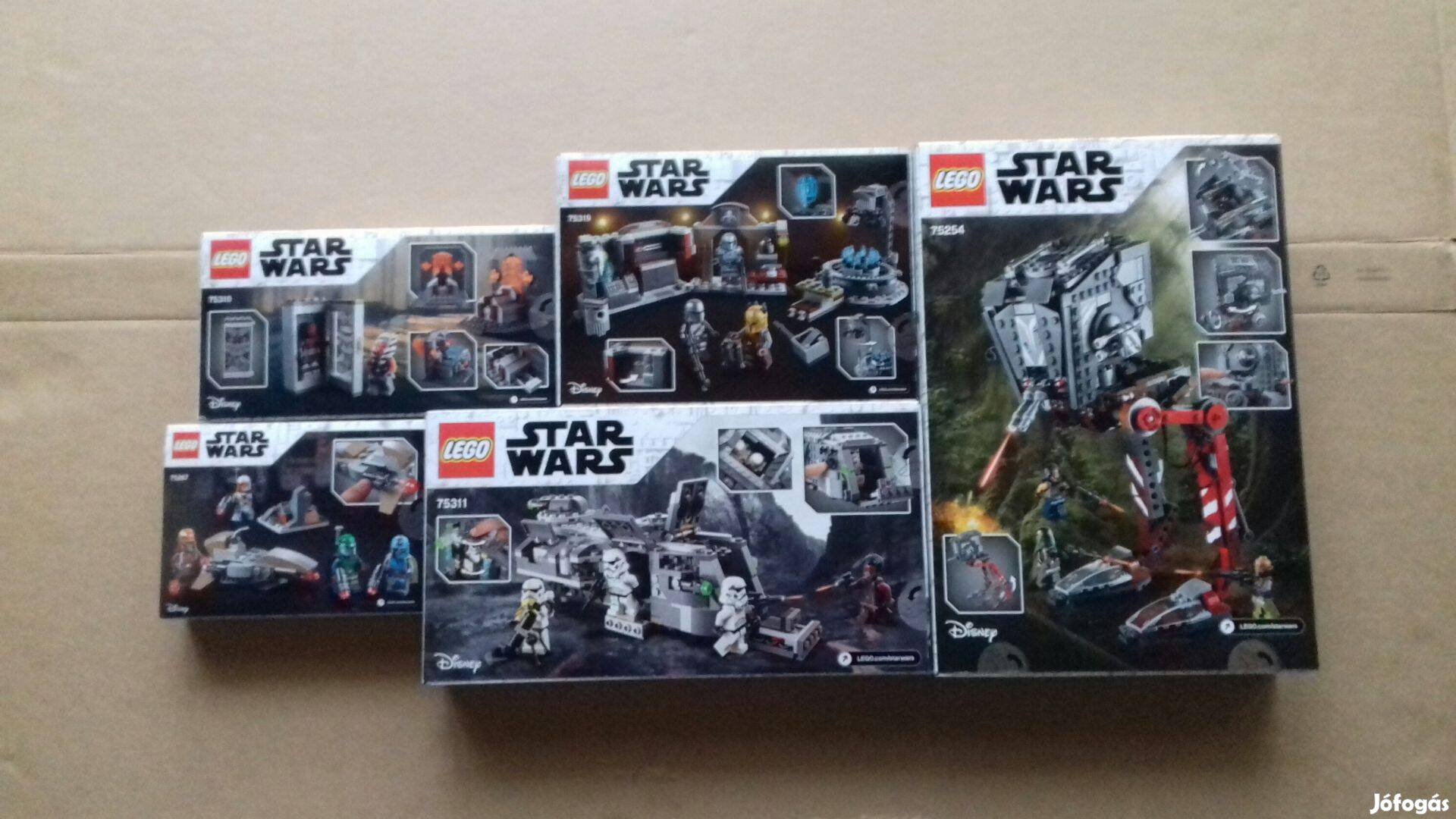 Mandalóri Star Wars LEGO 75267 75310 + 75311 + 75319 + 75254 Foxp.árba
