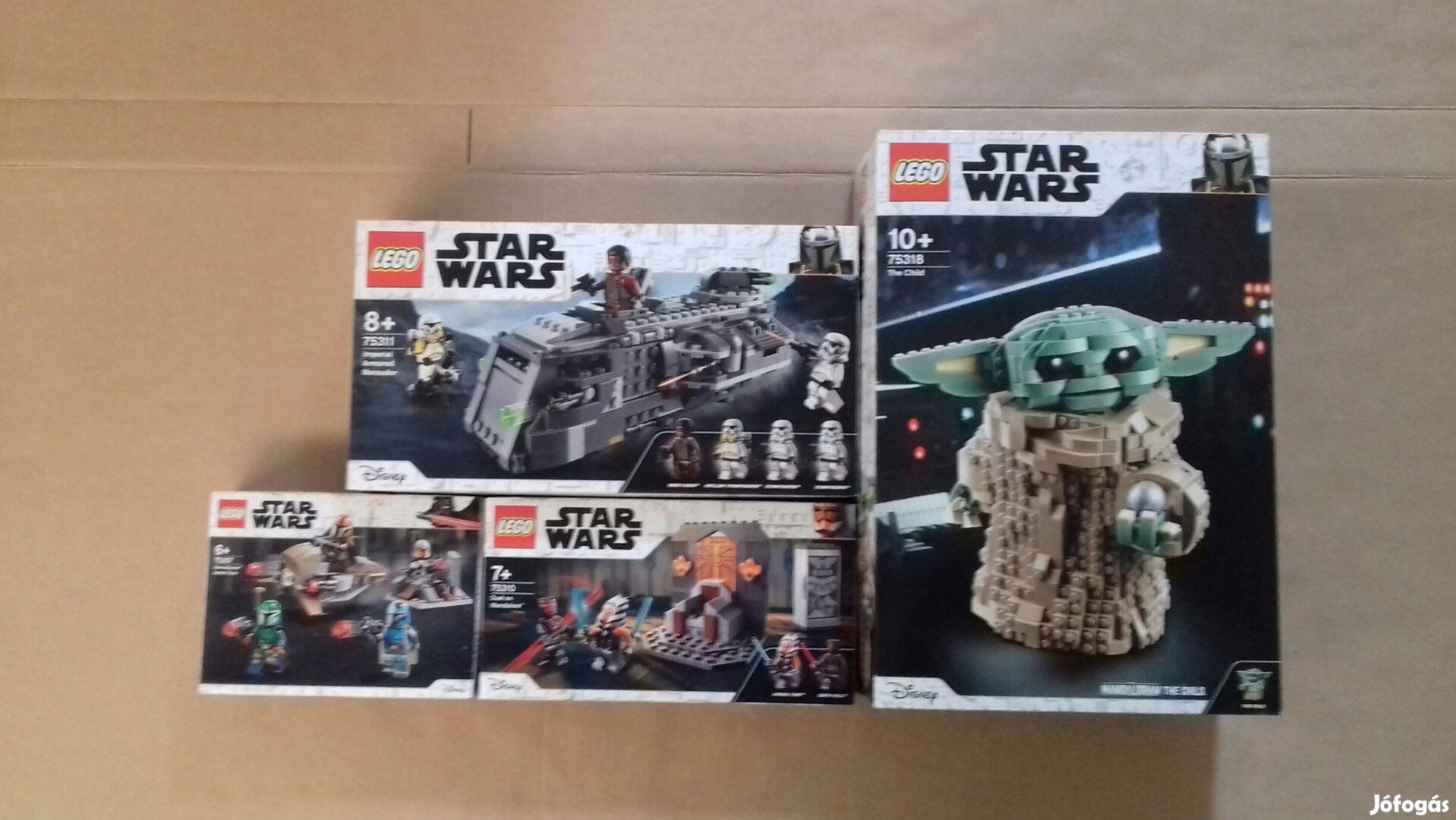 Mandalóri Star Wars LEGO 75267 + 75310 + 75311 + 75318 Foxpost az árba
