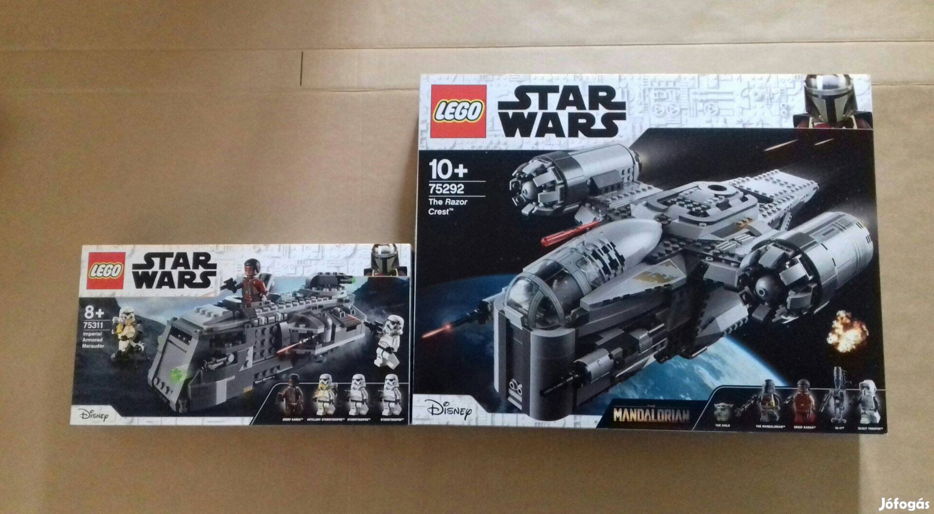 Mandalóri Star Wars LEGO 75311 Martalóc + 75292 Razor Crest Fox.azárba
