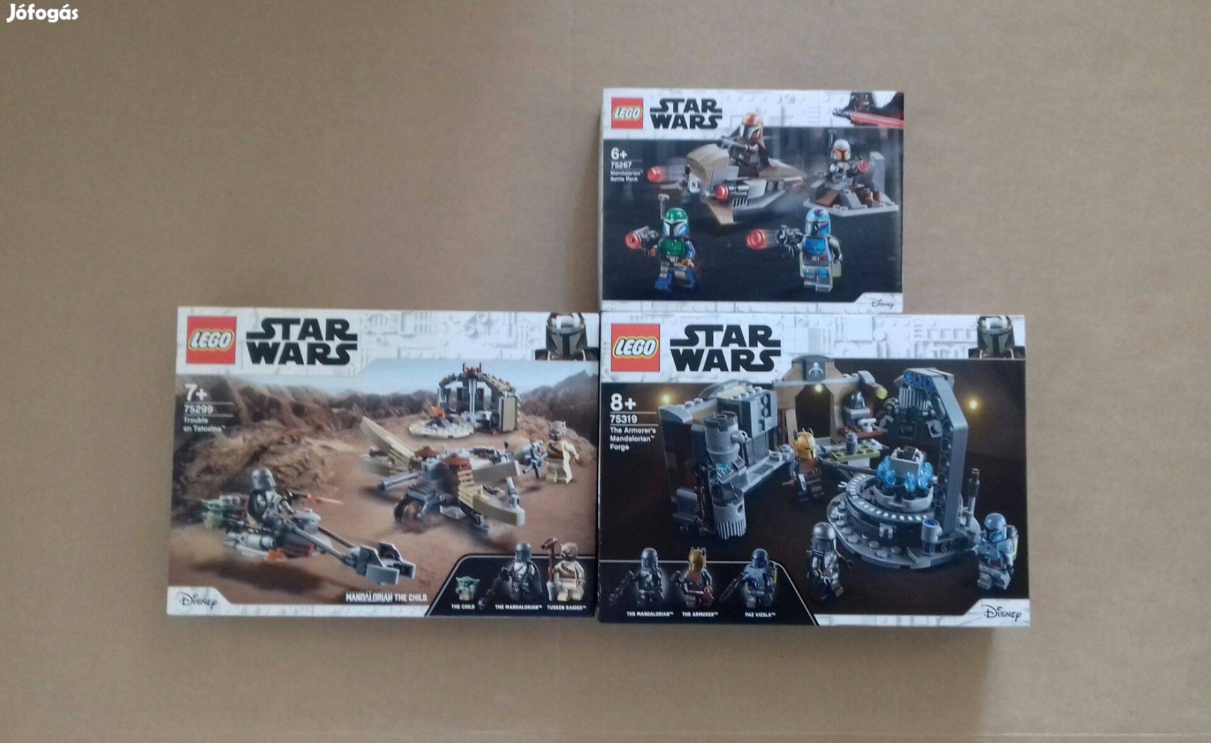 Mandalóri bontatlan Star Wars LEGO 75267 Csata+ 75299 + 75319 Fox.árba