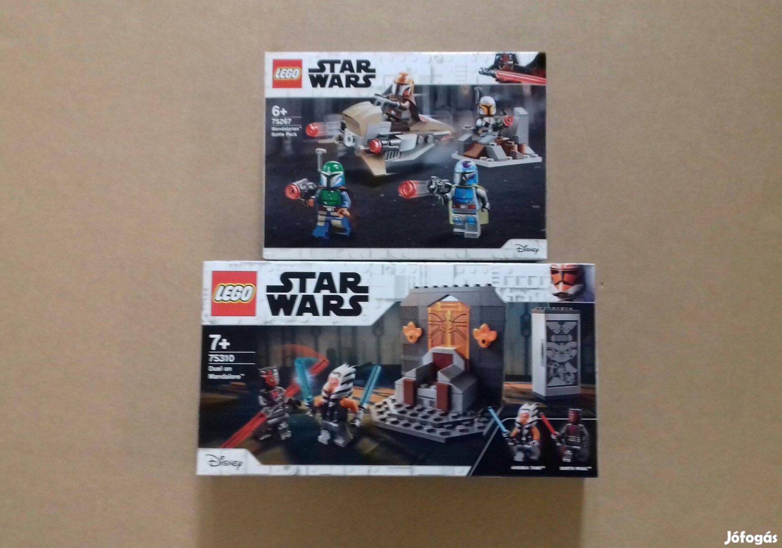 Mandalóri bontatlan Star Wars LEGO 75267 Csata + 75310 Párbaj Fox.árba