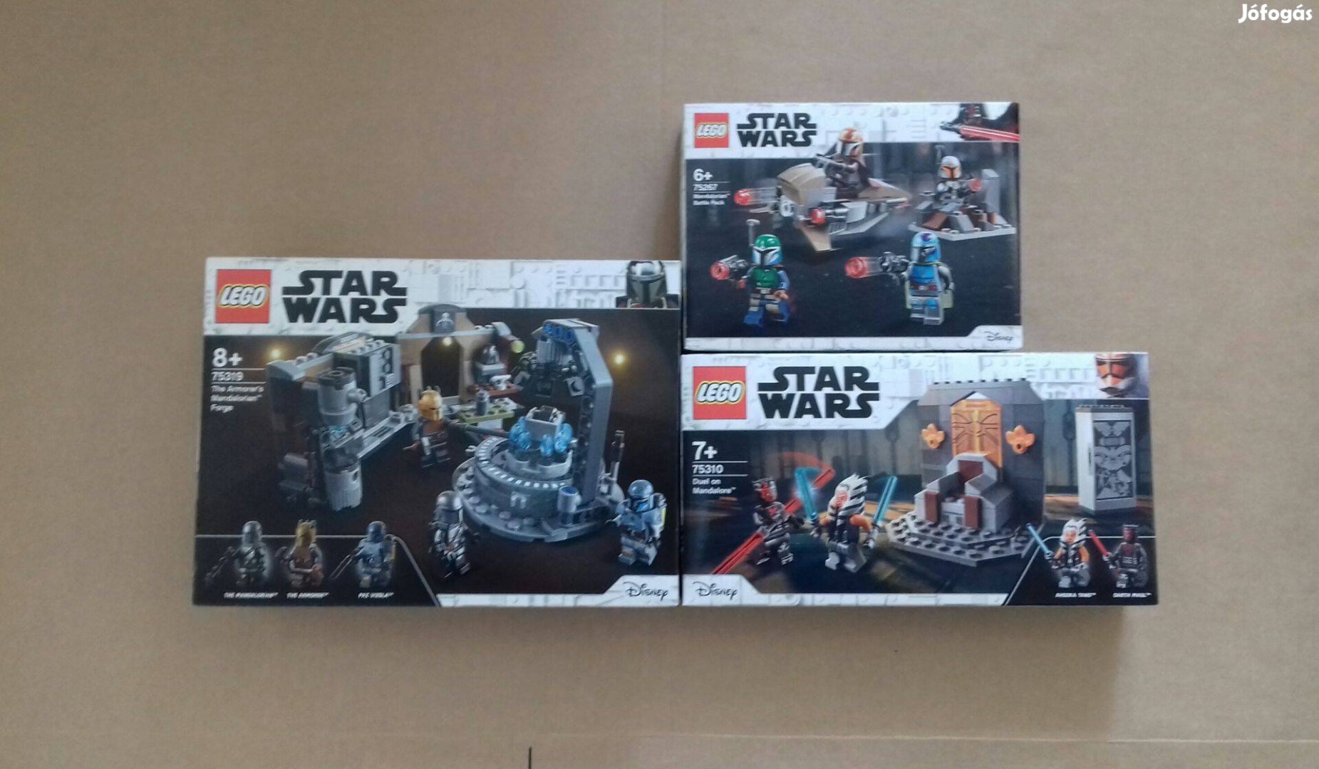 Mandalóri bontatlan Star Wars LEGO 75267 + 75310 + 75319 Fox.az árban